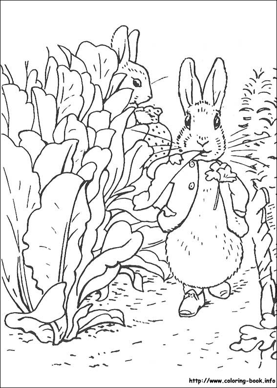 Coloring page: Rabbit (Animals) #9664 - Free Printable Coloring Pages