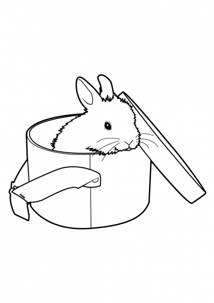 Coloring page: Rabbit (Animals) #9680 - Free Printable Coloring Pages