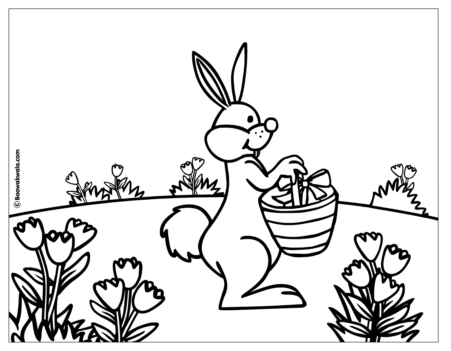 Coloring page: Rabbit (Animals) #9696 - Free Printable Coloring Pages