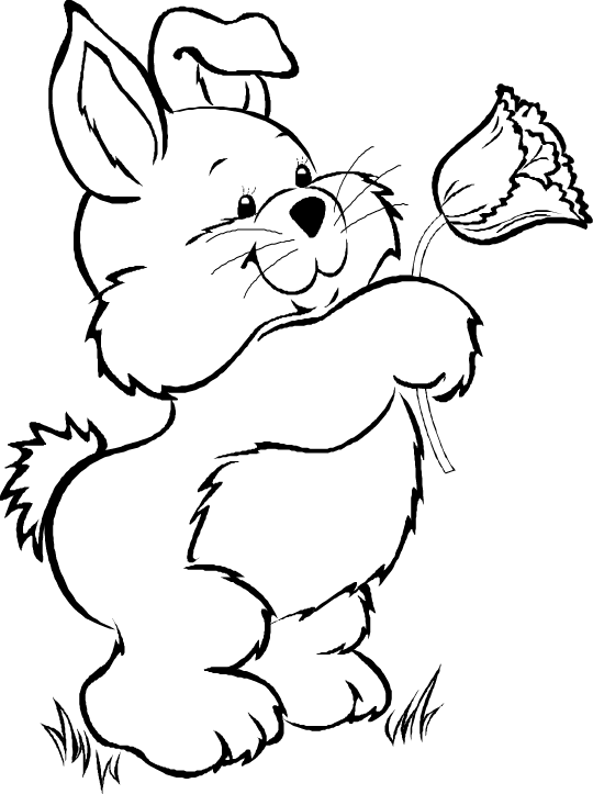 Coloring page: Rabbit (Animals) #9701 - Free Printable Coloring Pages