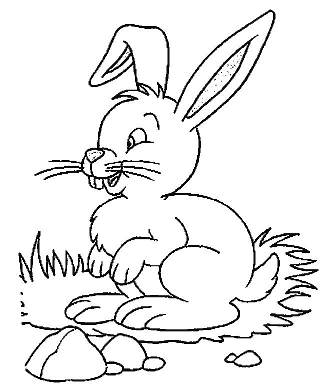 Free printable Rabbit and Hare coloring page #10224 from Animals collection Free printable Rabbit and Hare coloring page #10224 from Animals collection