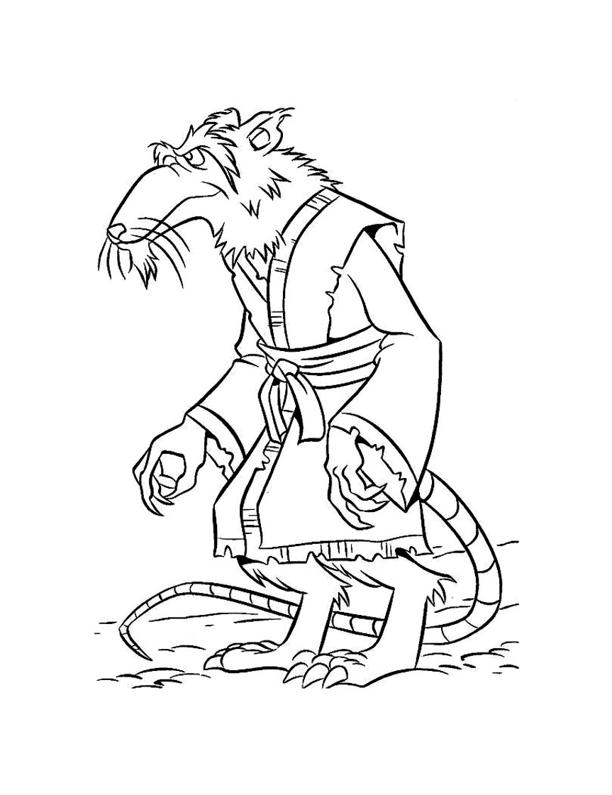 Coloring page: Rat (Animals) #15217 - Free Printable Coloring Pages