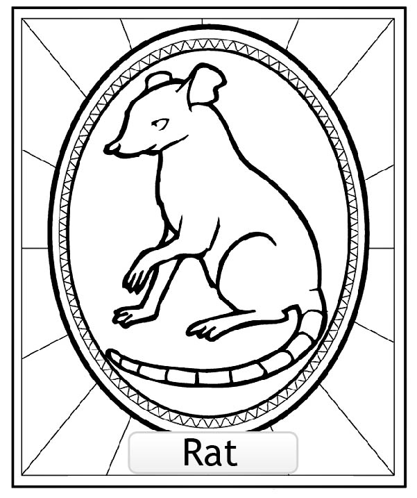 Coloring page: Rat (Animals) #15220 - Free Printable Coloring Pages