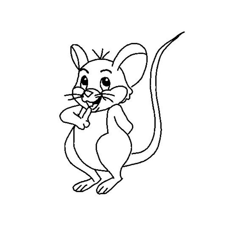 Coloring page: Rat (Animals) #15223 - Free Printable Coloring Pages