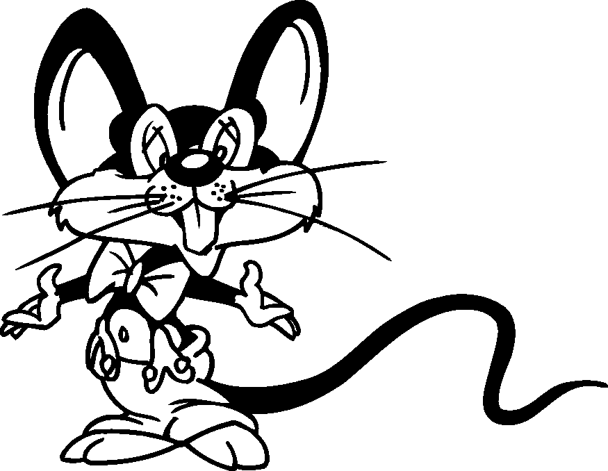 Coloring page: Rat (Animals) #15227 - Free Printable Coloring Pages