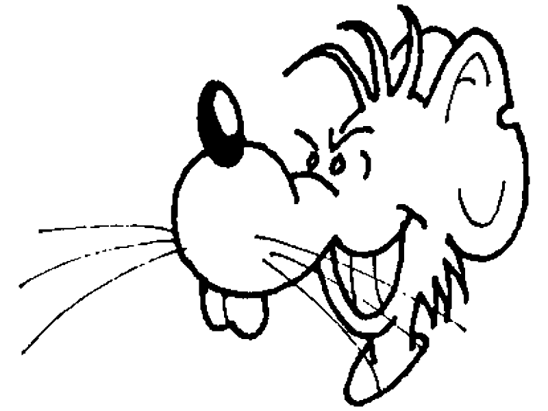 Coloring page: Rat (Animals) #15270 - Free Printable Coloring Pages