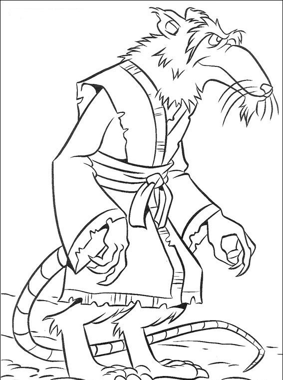 Coloring page: Rat (Animals) #15292 - Free Printable Coloring Pages