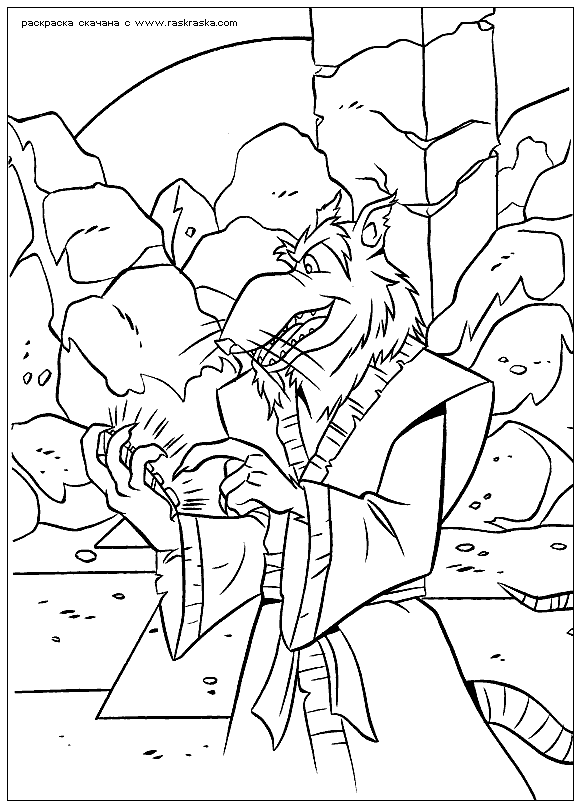 Coloring page: Rat (Animals) #15302 - Free Printable Coloring Pages
