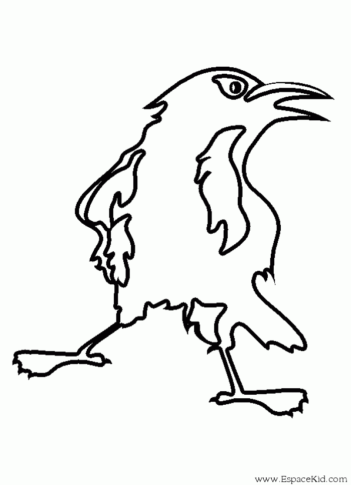 Coloring page: Raven (Animals) #4291 - Free Printable Coloring Pages