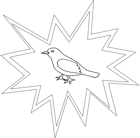 Coloring page: Raven (Animals) #4374 - Free Printable Coloring Pages