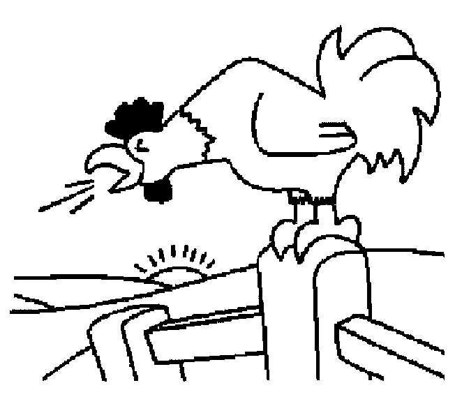 Coloring page: Rooster (Animals) #4095 - Free Printable Coloring Pages