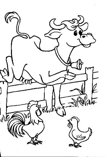 Coloring page: Rooster (Animals) #4173 - Free Printable Coloring Pages