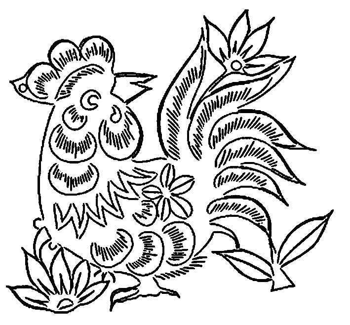 Coloring page: Rooster (Animals) #4220 - Free Printable Coloring Pages