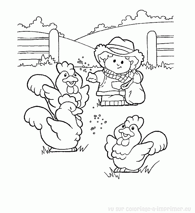 Coloring page: Rooster (Animals) #4227 - Free Printable Coloring Pages