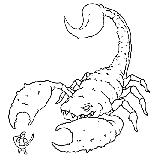 Coloring page: Scorpio (Animals) #14537 - Free Printable Coloring Pages