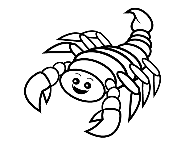 Coloring page: Scorpio (Animals) #14550 - Free Printable Coloring Pages