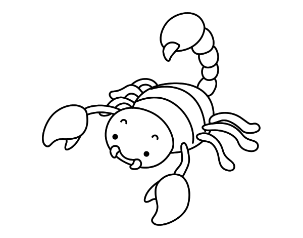 Coloring page: Scorpio (Animals) #14564 - Free Printable Coloring Pages