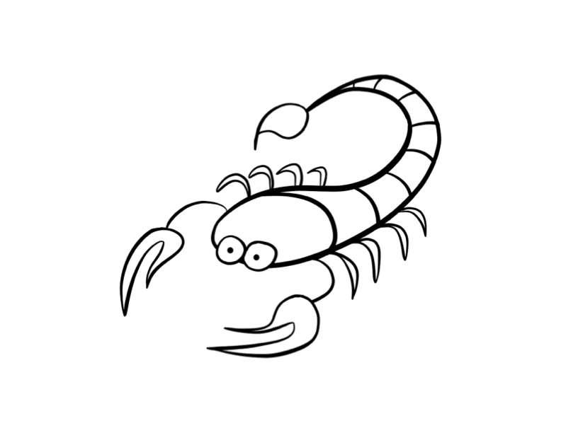 Coloring page: Scorpio (Animals) #14626 - Free Printable Coloring Pages