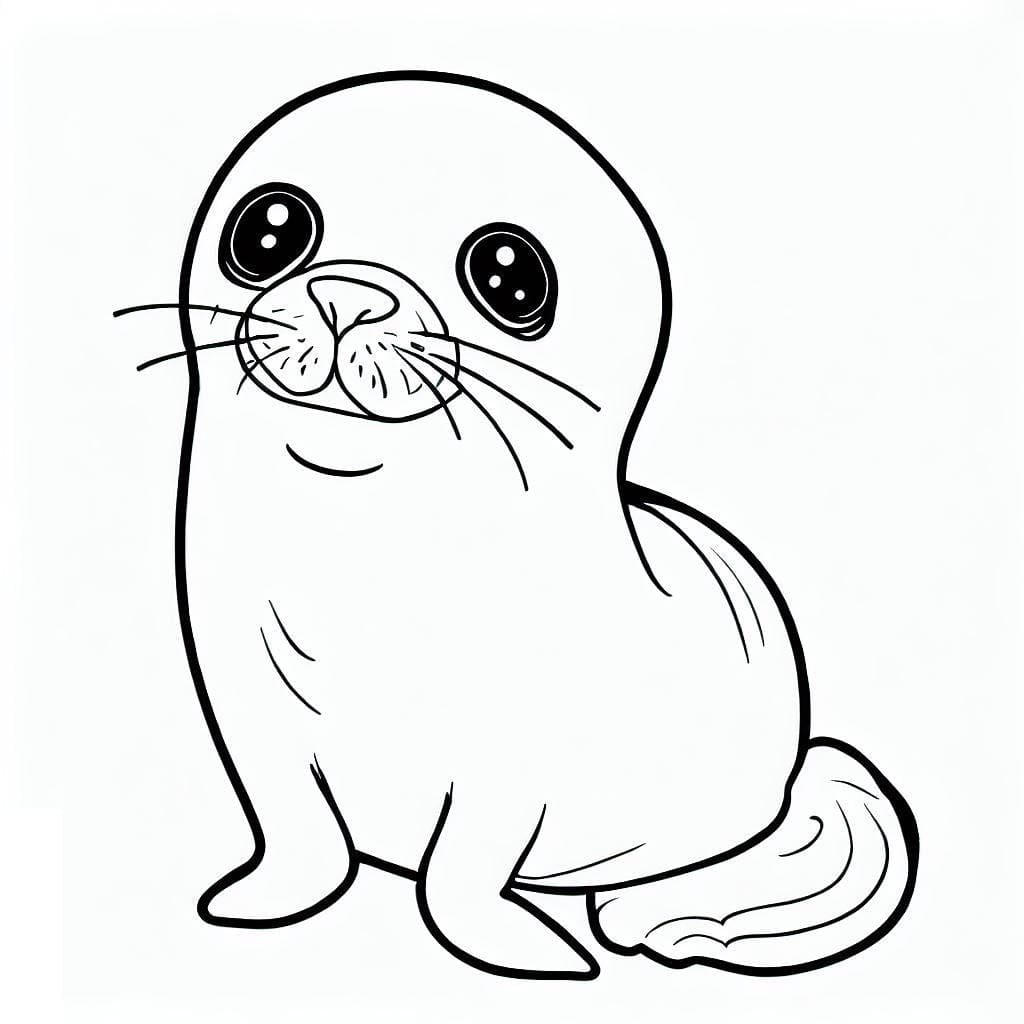 Free printable Sea Lion coloring page #192519 from Animals collection