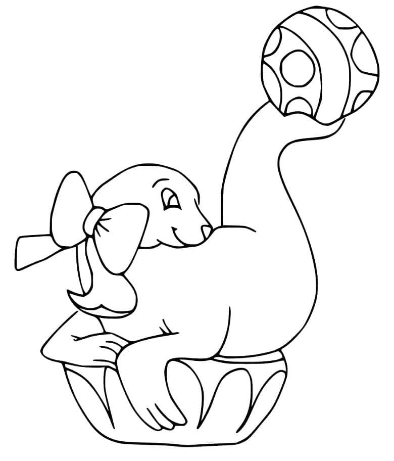 Free printable Sea Lion coloring page #192522 from Animals collection