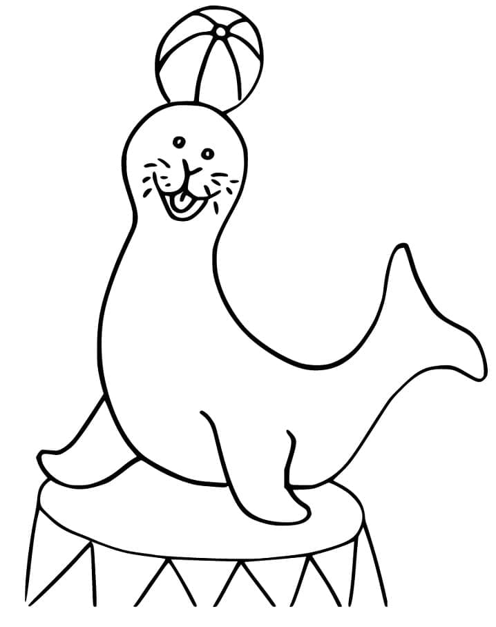 Free printable Sea Lion coloring page #192527 from Animals collection Free printable Sea Lion coloring page #192527 from Animals collection