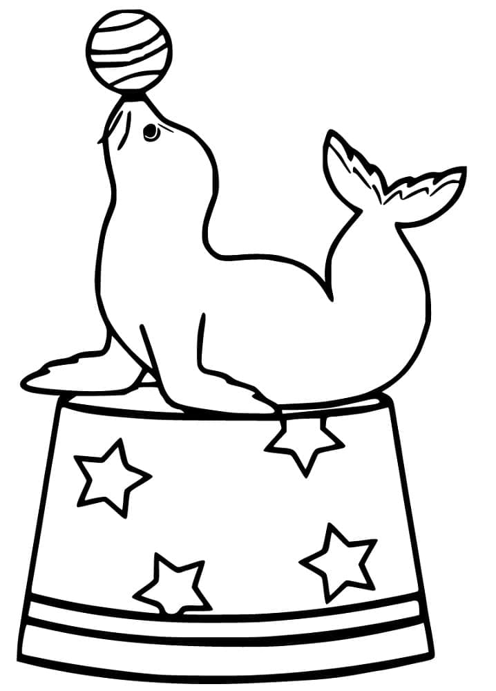 Free printable Sea Lion coloring page #192534 from Animals collection
