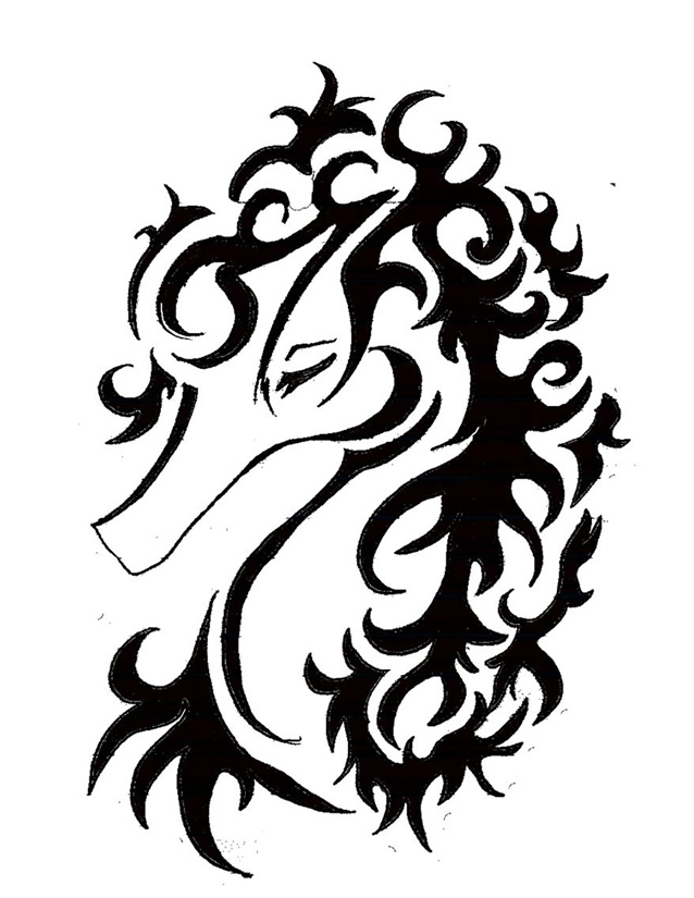 Coloring page: Seahorse (Animals) #18609 - Free Printable Coloring Pages