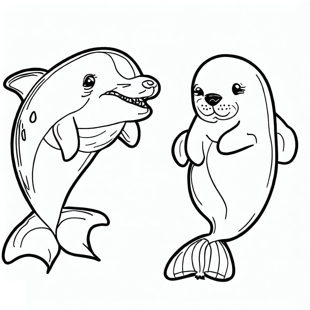 Free printable Seal coloring page #188066 from Animals collection