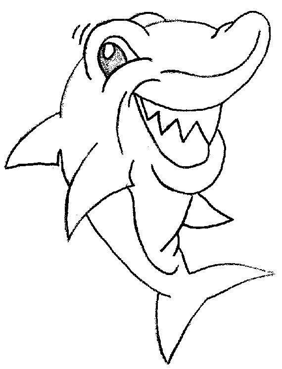 Coloring page: Shark (Animals) #14765 - Free Printable Coloring Pages