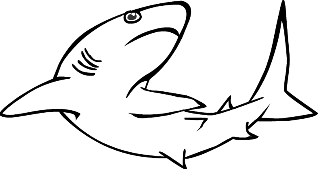 Coloring page: Shark (Animals) #14886 - Free Printable Coloring Pages