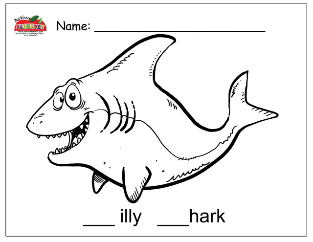 Coloring page: Shark (Animals) #14903 - Free Printable Coloring Pages