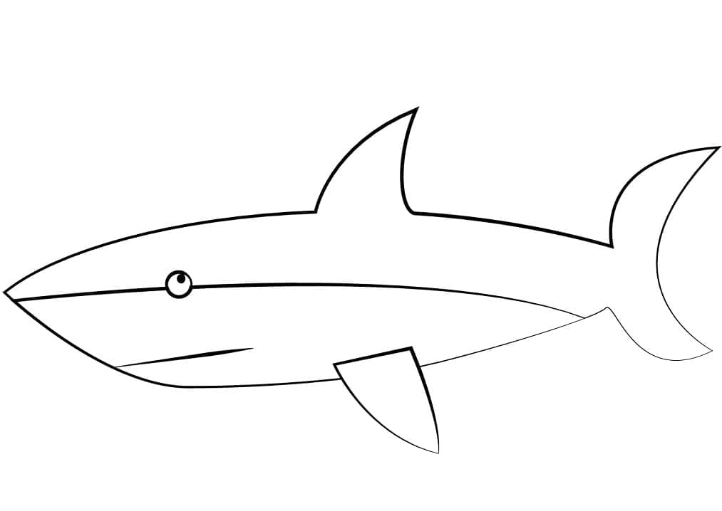 Free printable Shark coloring page #177738 from Animals collection Free printable Shark coloring page #177738 from Animals collection
