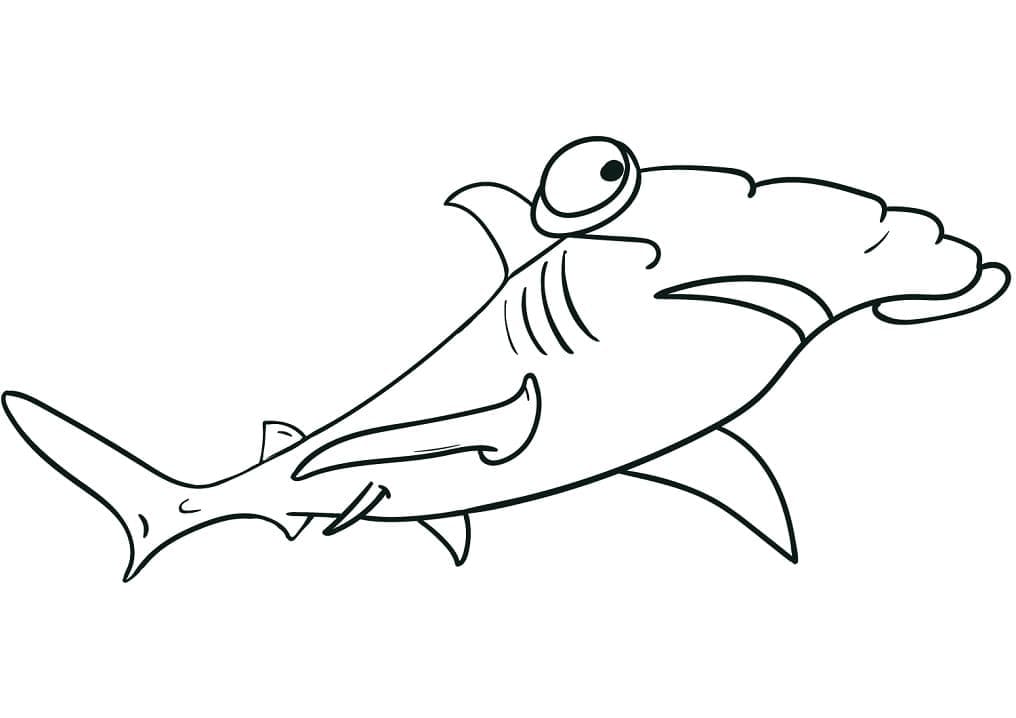 Free printable Shark coloring page #217028 from Animals collection