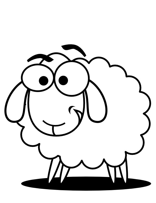 Coloring page: Sheep (Animals) #11400 - Free Printable Coloring Pages