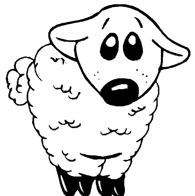 Coloring page: Sheep (Animals) #11408 - Free Printable Coloring Pages
