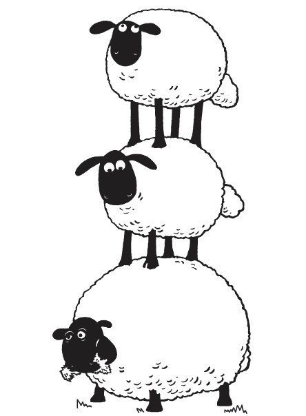 Coloring page: Sheep (Animals) #11425 - Free Printable Coloring Pages