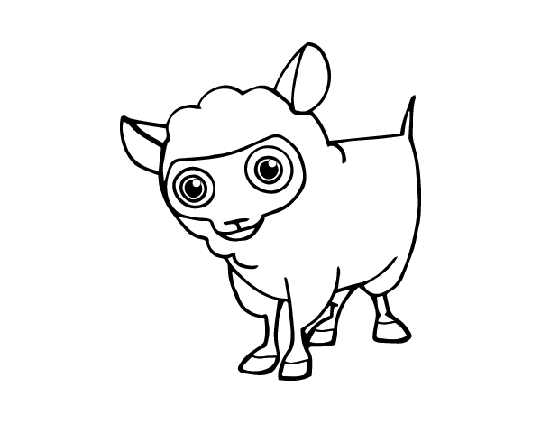 Coloring page: Sheep (Animals) #11440 - Free Printable Coloring Pages