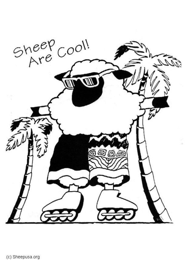 Coloring page: Sheep (Animals) #11482 - Free Printable Coloring Pages