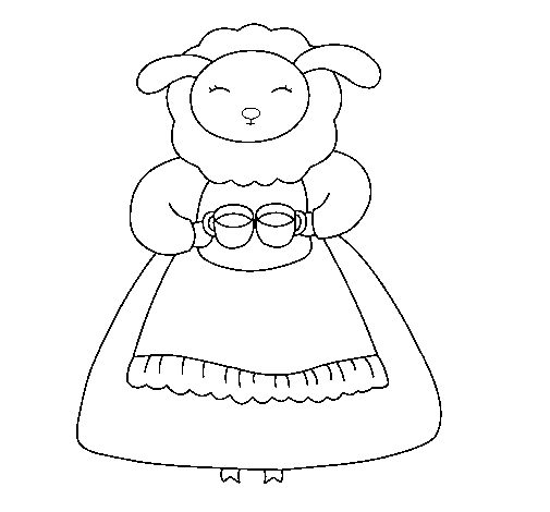 Coloring page: Sheep (Animals) #11487 - Free Printable Coloring Pages