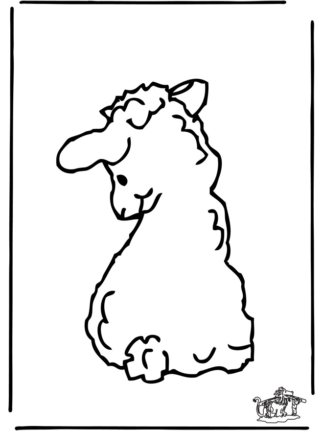 Coloring page: Sheep (Animals) #11512 - Free Printable Coloring Pages