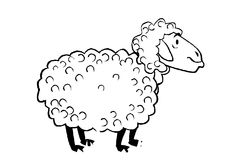 Coloring page: Sheep (Animals) #11545 - Free Printable Coloring Pages