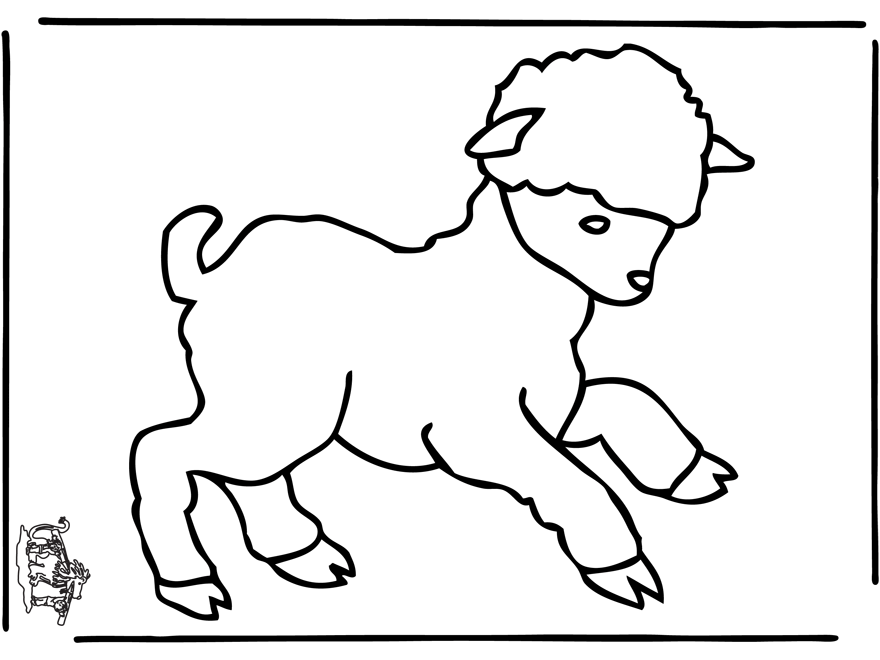 Coloring page: Sheep (Animals) #11559 - Free Printable Coloring Pages