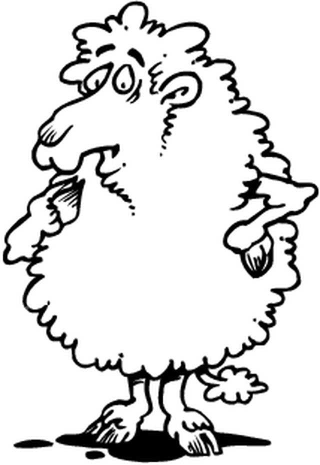 Coloring page: Sheep (Animals) #11572 - Free Printable Coloring Pages