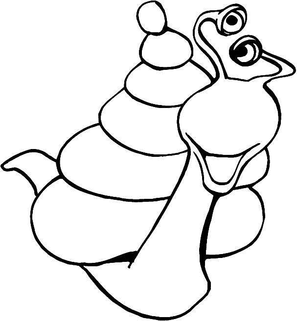 Coloring page: Snail (Animals) #6517 - Free Printable Coloring Pages