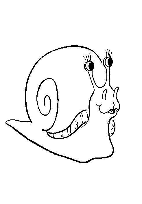 Coloring page: Snail (Animals) #6523 - Free Printable Coloring Pages