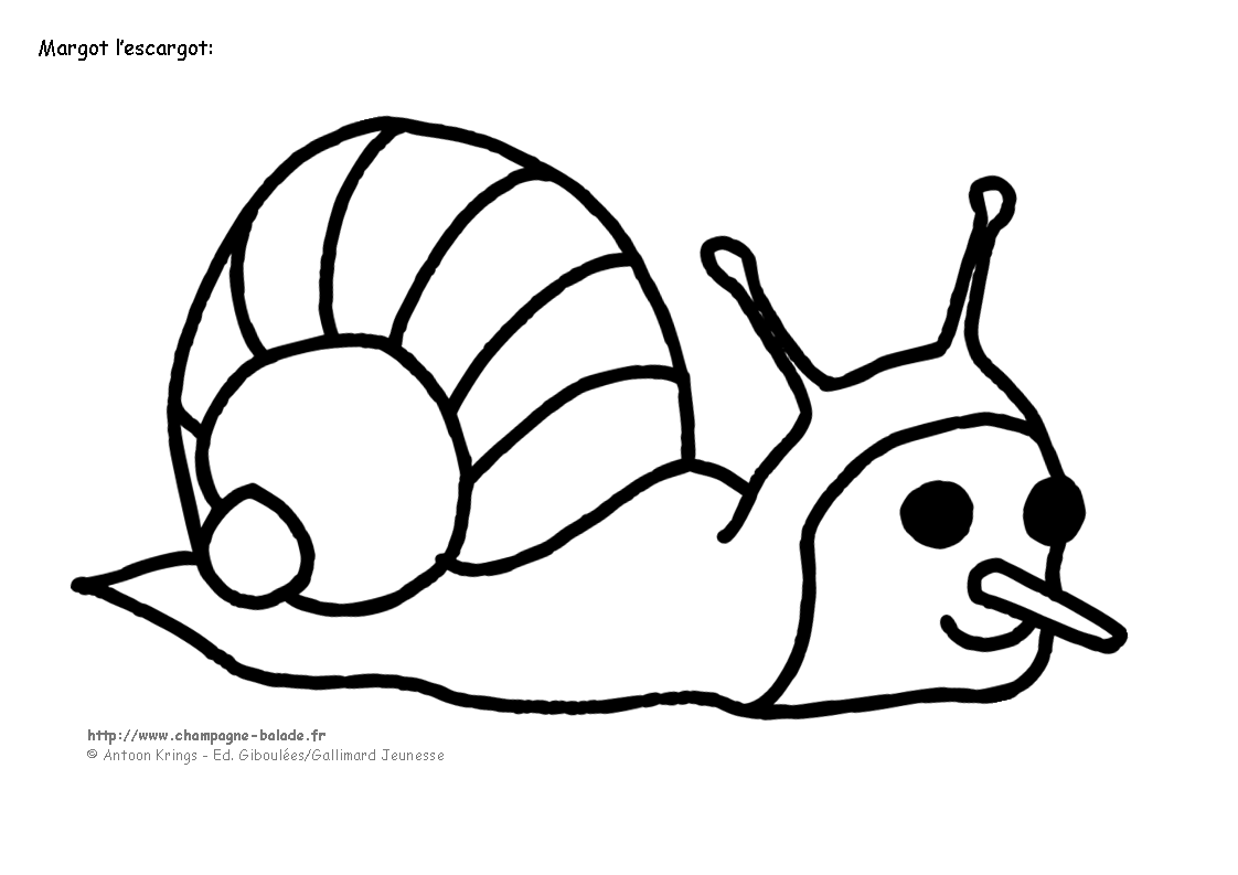 Coloring page: Snail (Animals) #6529 - Free Printable Coloring Pages