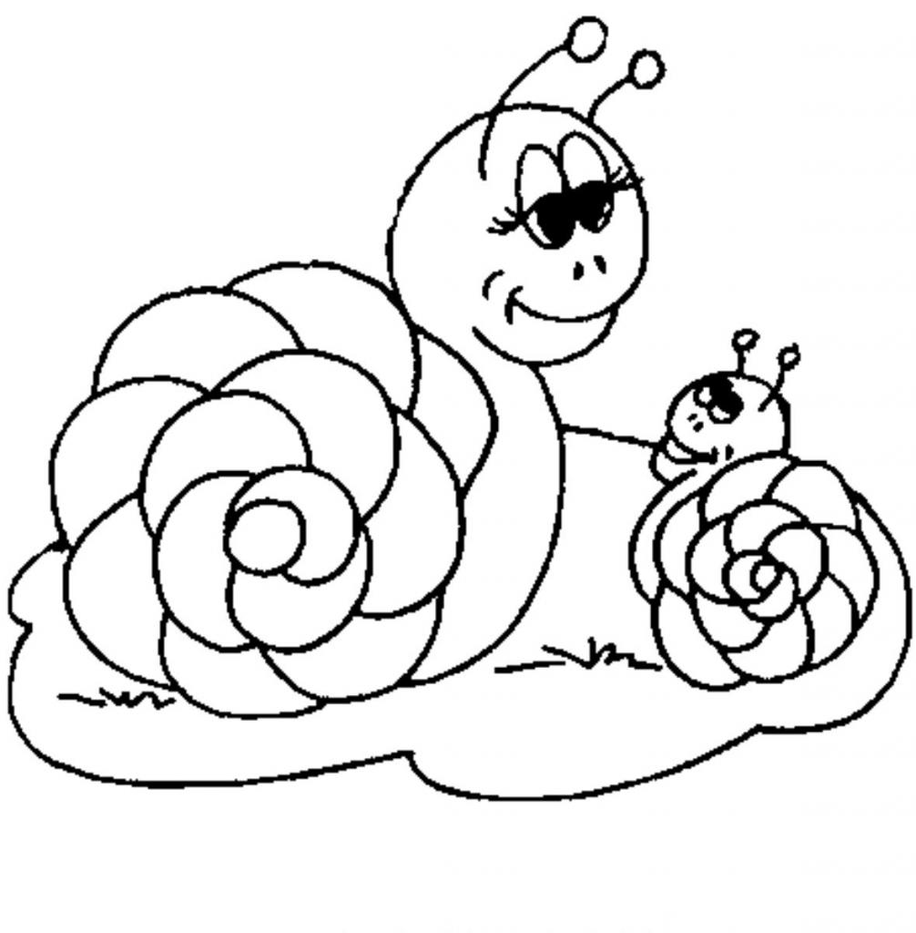 Coloring page: Snail (Animals) #6562 - Free Printable Coloring Pages