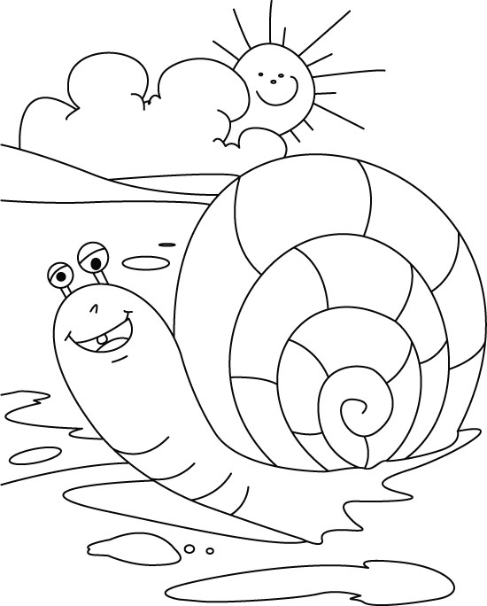 Coloring page: Snail (Animals) #6584 - Free Printable Coloring Pages