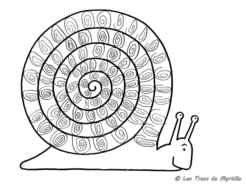 Coloring page: Snail (Animals) #6594 - Free Printable Coloring Pages