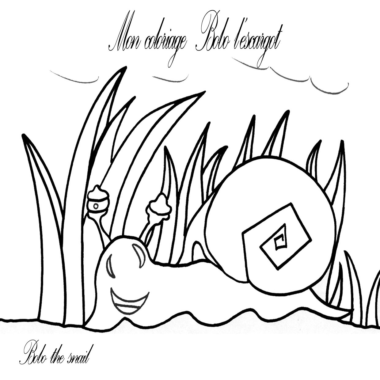 Coloring page: Snail (Animals) #6605 - Free Printable Coloring Pages